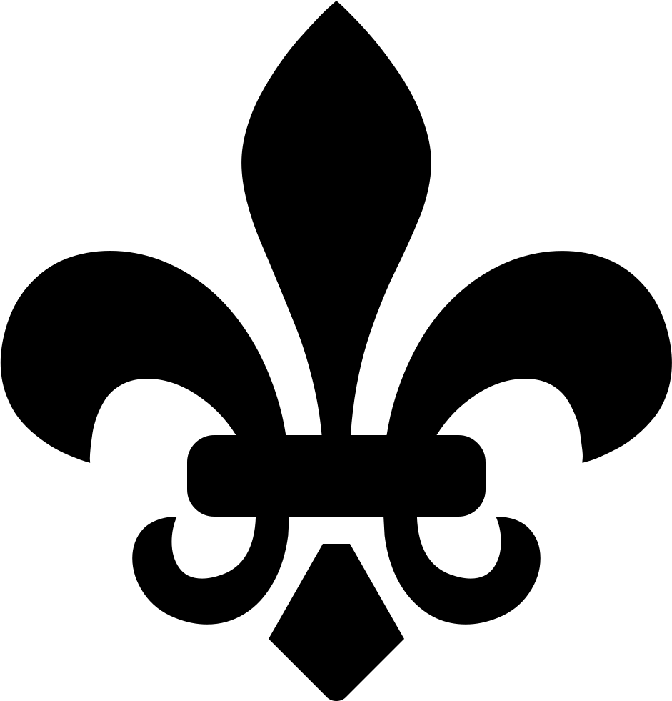 Fleur De Lis Png Fleur De Lis Svg Png Icon Free Download Clipart (941x981), Png Download