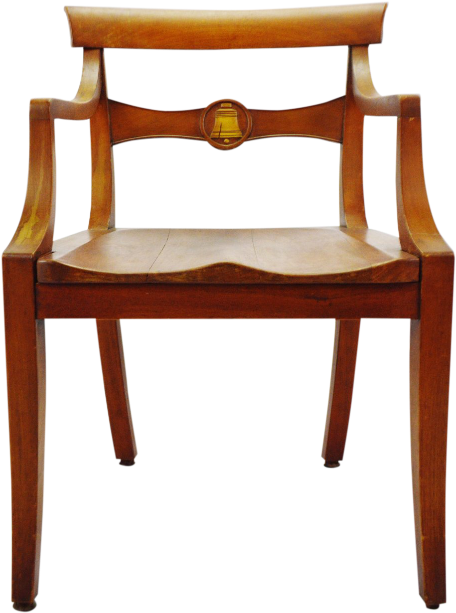 Vintage The Company Of Master Craftsmen Liberty Bell - Chair Clipart (1016x1366), Png Download