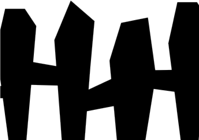 Creepy Clipart Fence - Jpeg - Png Download (640x480), Png Download