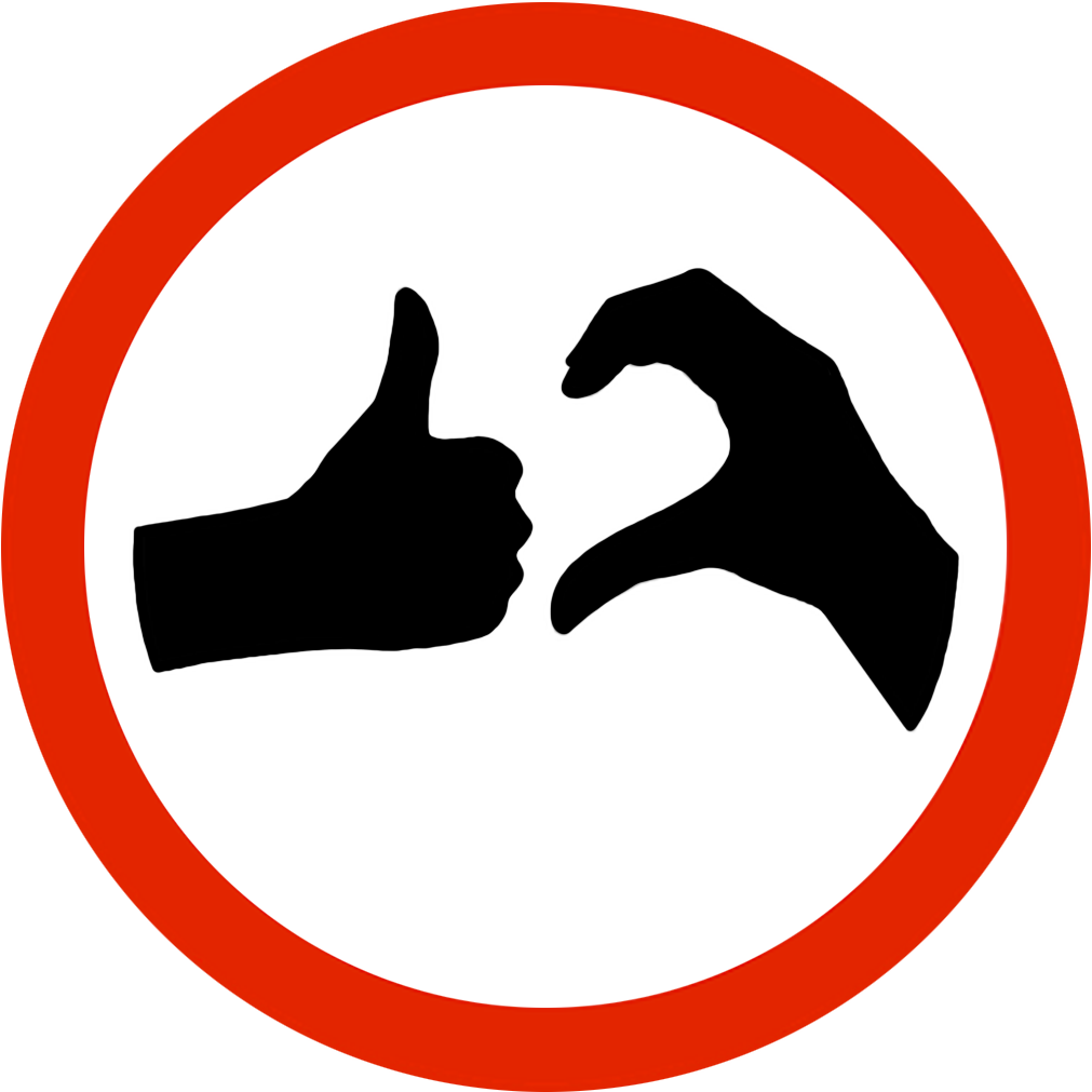 Attention - - Friend Zone Logo Clipart (1024x1024), Png Download
