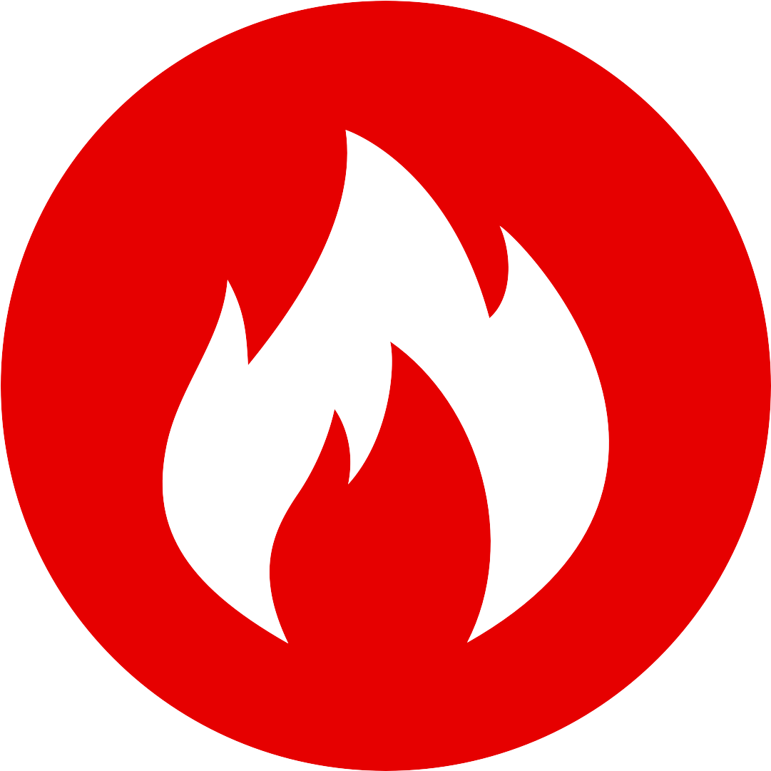 Would It Be Distracting/weird To Use Flames For Points Clipart (1200x1200), Png Download
