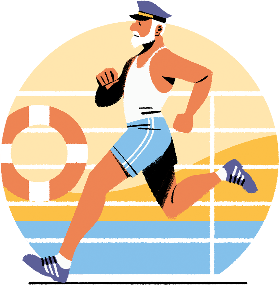 Color Clipart Volleyball Player - Png Download (1000x1000), Png Download