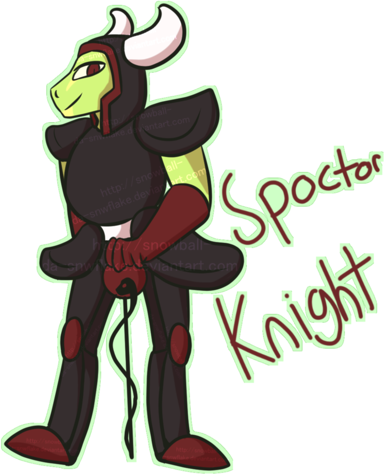Clipart Free Download Spoctor Knight Theory Fanart - Spoctor - Png Download (817x978), Png Download