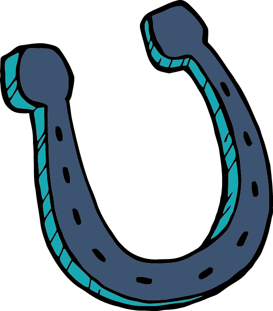 Horseshoe Clipart (562x640), Png Download
