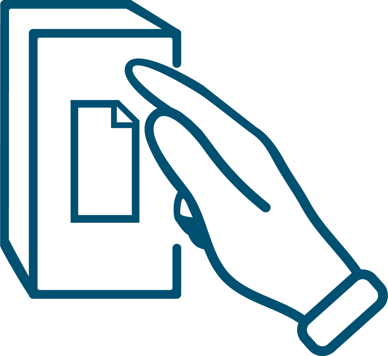 Your Patient Can Peel Off A Card From The Side Of An Clipart (1248x1146), Png Download