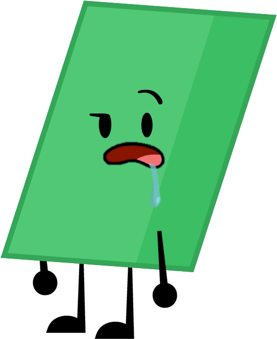 Smaragdine-colored Parallelogram Thats Leaned Towards - Parallelogram Cartoon Png Clipart (562x683), Png Download