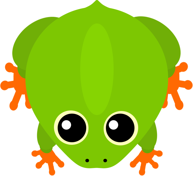 You Must Create Your Design With Shapes On Some Sort - Frog Clipart (676x615), Png Download