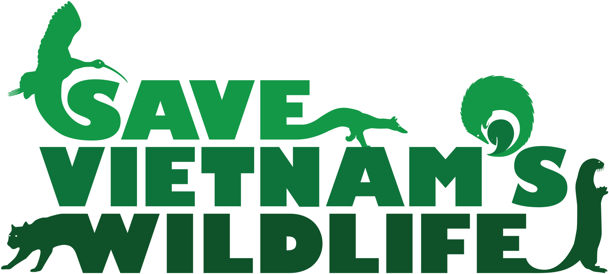 Save Vietnam's Wildlife Logo Clipart (1284x610), Png Download
