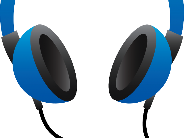 Headphone Clipart Cute - Headphones Clipart Png Transparent Png (640x480), Png Download