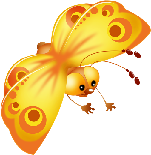 Автора - Butterflies Clipart - Png Download (600x600), Png Download