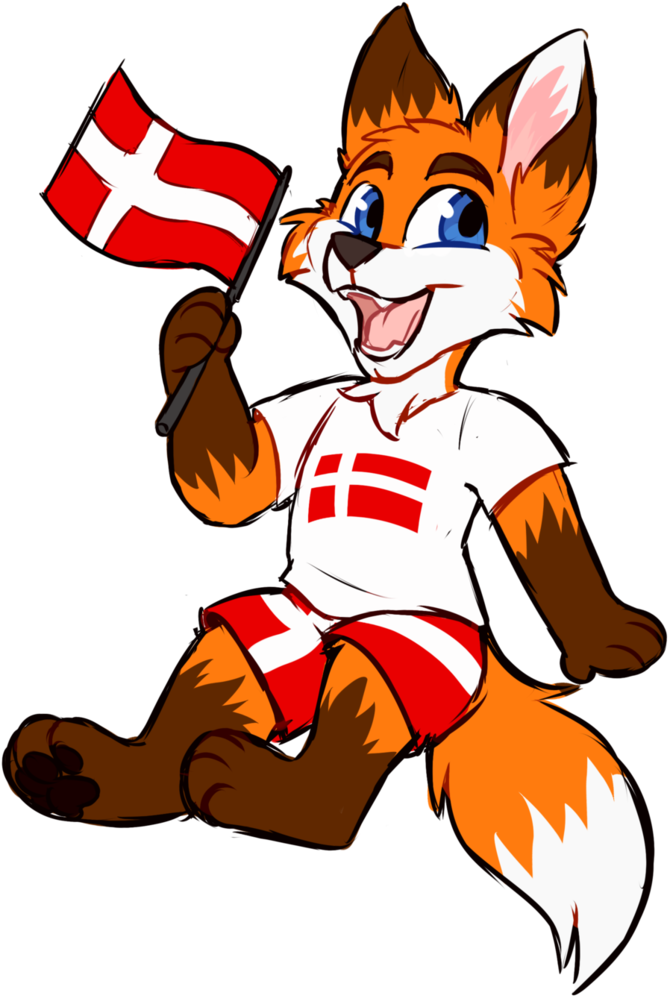 Mike The Danish Fox Clipart (764x1045), Png Download