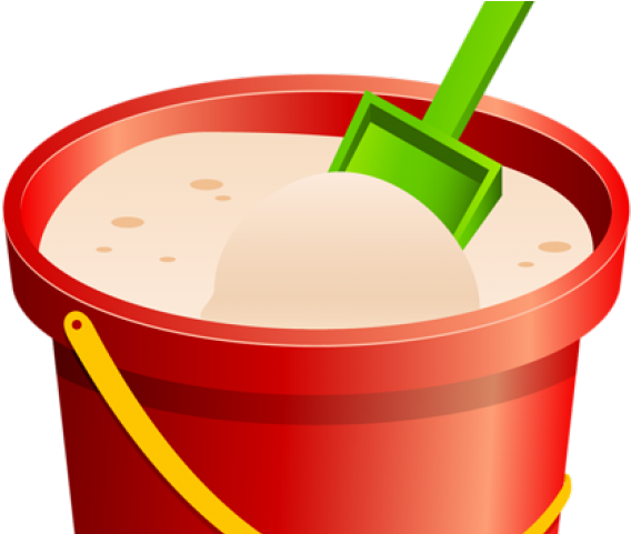 Sand Monster Clipart Png - Bucket And Spade Clipart Transparent Png (640x480), Png Download