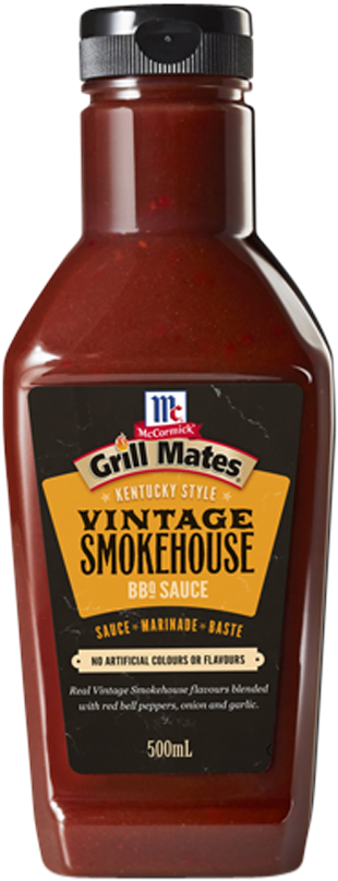 Mccormick Grill Mates Vintage Smokehouse Bbq Sauce - Red Vinegar Chinese Clipart (2000x1125), Png Download