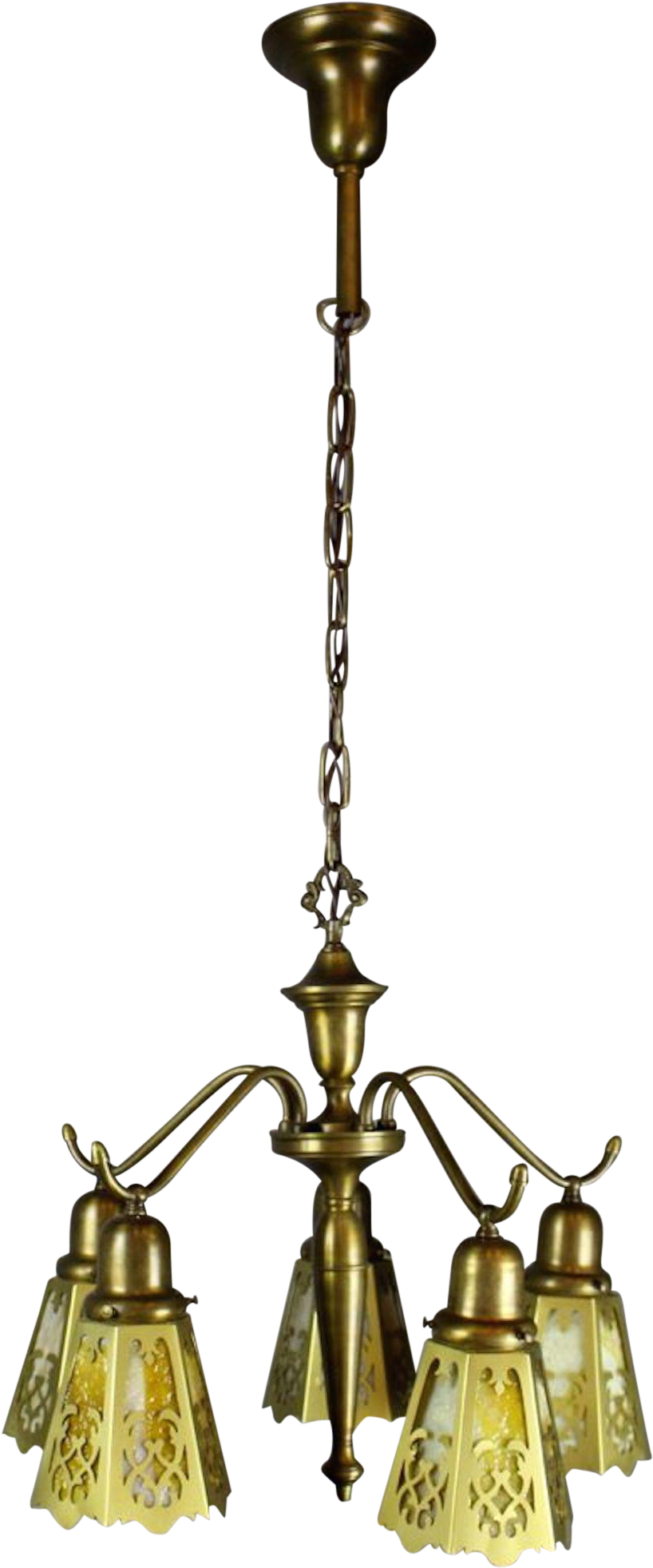 Chandelier Clipart (908x2180), Png Download