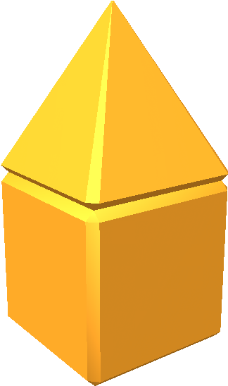 Greedy Mcfatbags - Triangle Clipart (768x768), Png Download