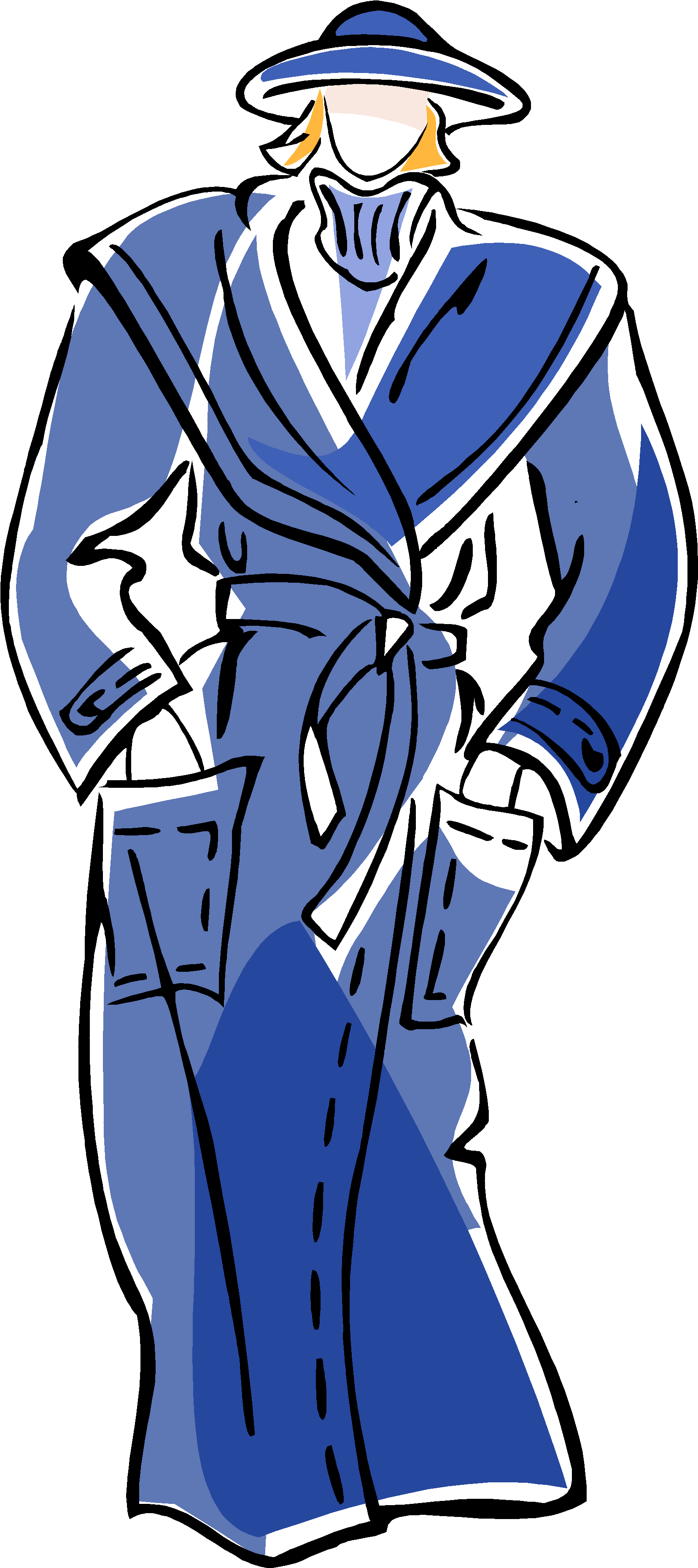 Coat Styles - Coat Clipart (1723x3869), Png Download