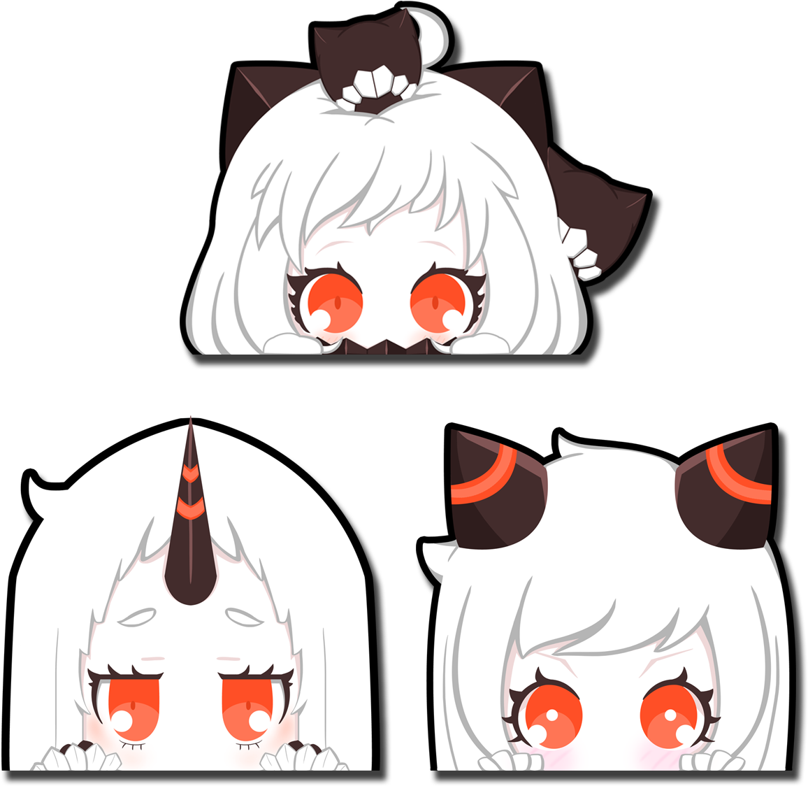 Next Prev Image Of Series 1 Abyssal Peekers, Northern, - Cartoon Clipart (1200x1200), Png Download