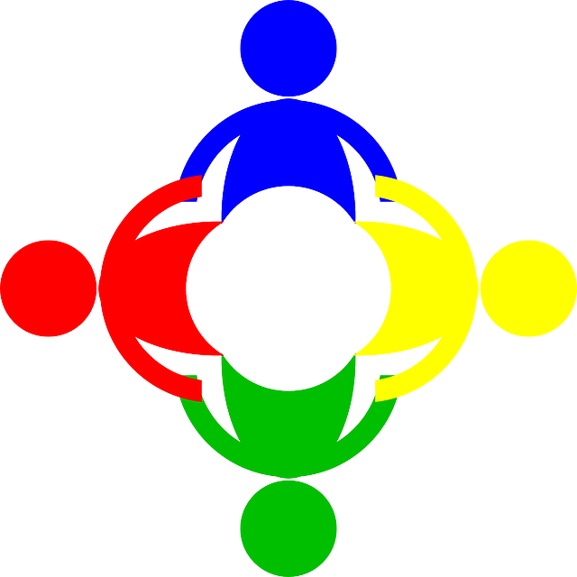 Human Chain 310969 - Community Clip Art Free - Png Download (640x640), Png Download