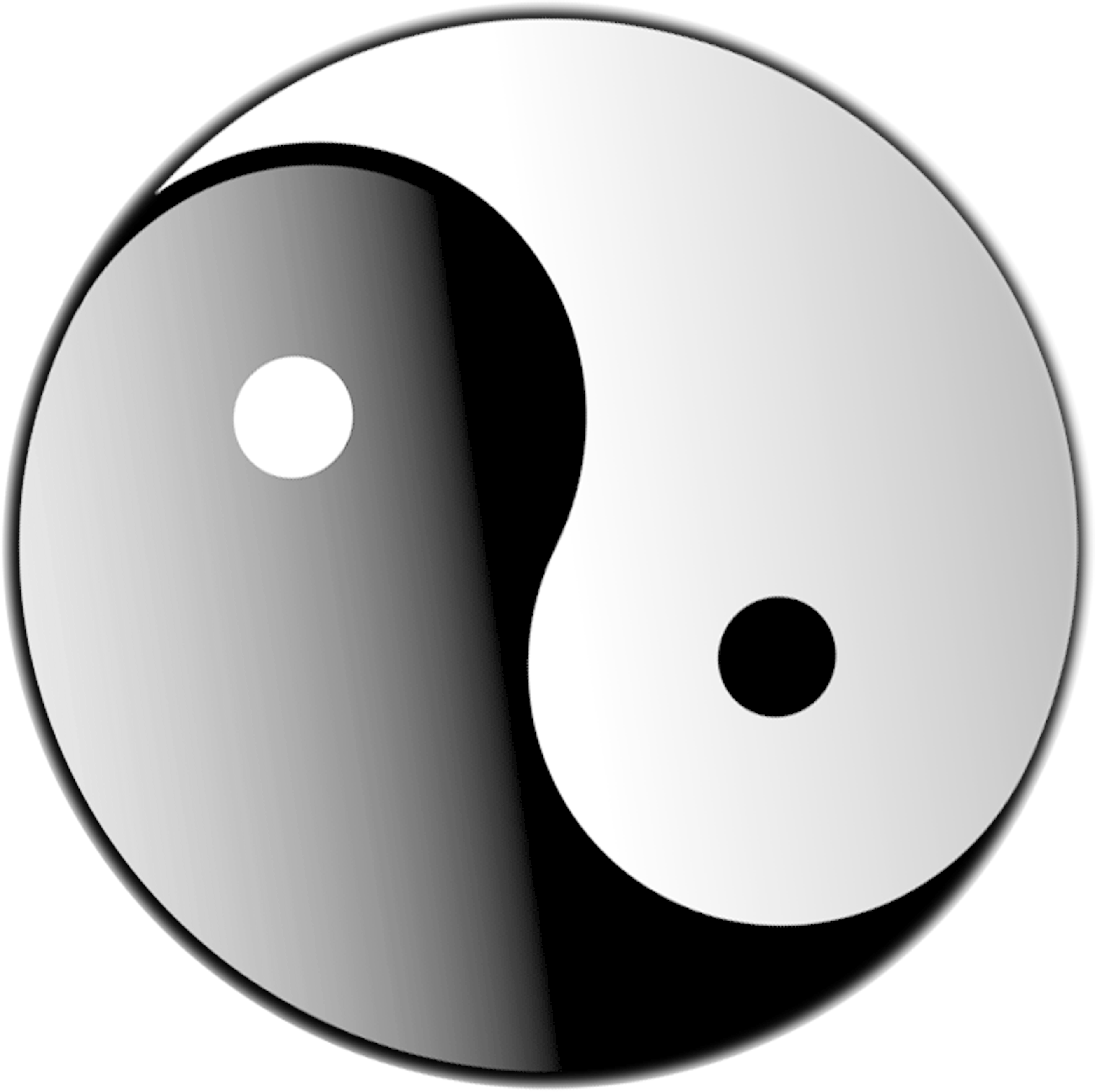 Yin And Yang Symbol Clip Art - Png Download (2658x2651), Png Download