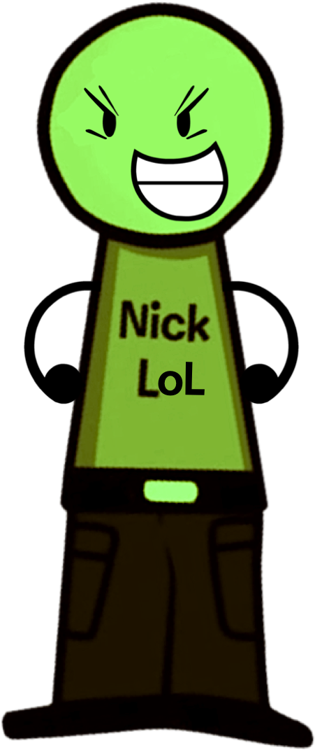 Evil Nick-le - Inanimate Insanity Nick Le Clipart (459x1086), Png Download