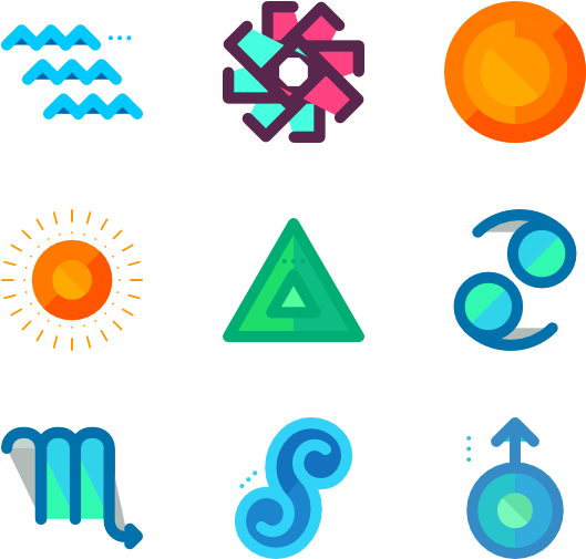 Clip Art Abstract Shapes Vector - Abstract Shape Icons - Png Download (600x564), Png Download