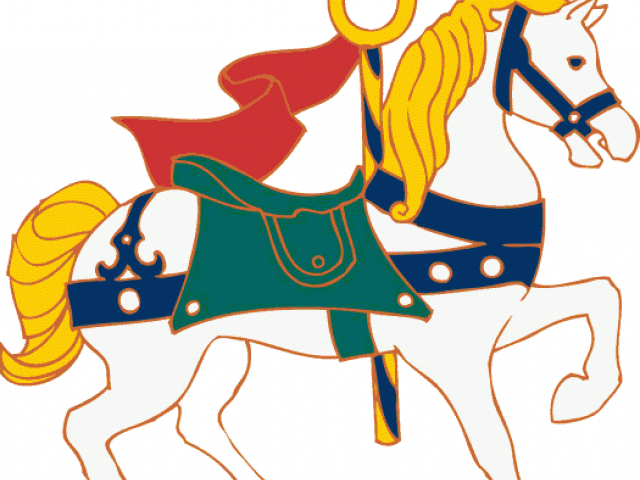 Carousel Horse Clip Art - Png Download (640x480), Png Download