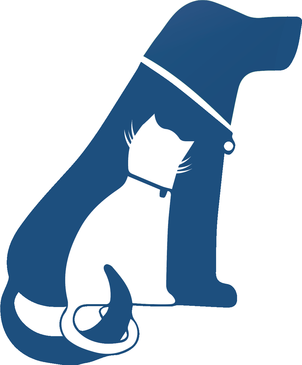 Dog And Cat Clipart (1037x1253), Png Download