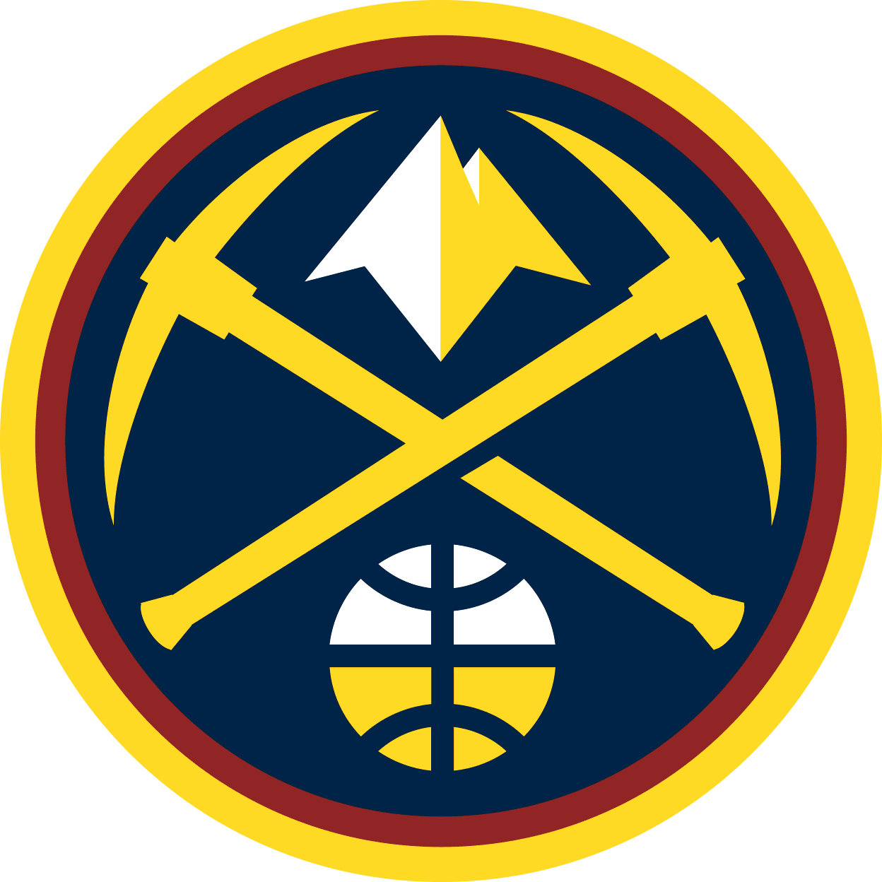 Denver Nuggets Clipart (1248x1248), Png Download