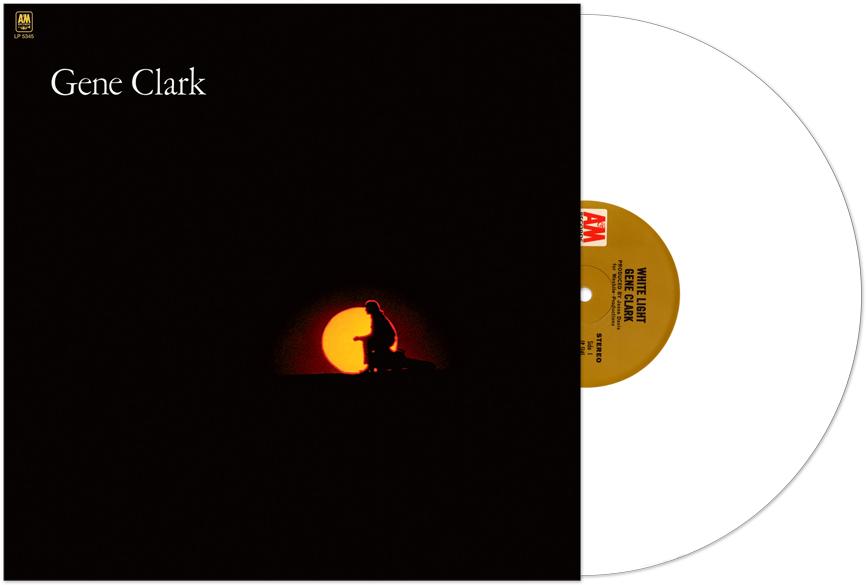 White Light Lp - Gene Clark: White Light Cd Clipart (900x900), Png Download