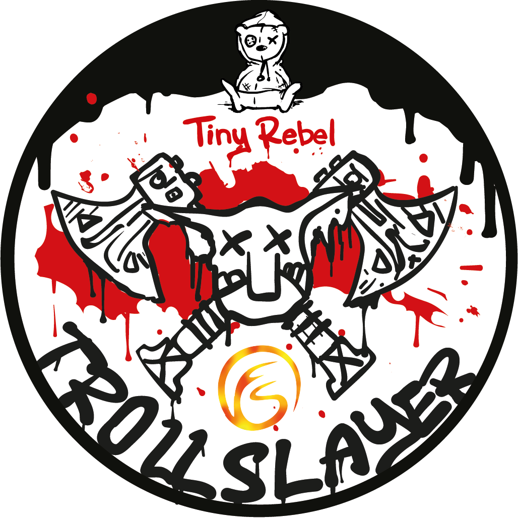 Trollslayer Keg Clip - Tiny Rebel Cwtch Red Ale - Png Download (1028x1028), Png Download