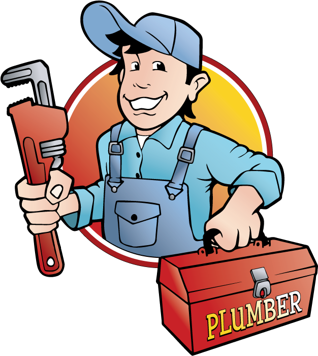 Plumber Drain Inclog Mn - Plumber Clipart Png Transparent Png (626x700), Png Download