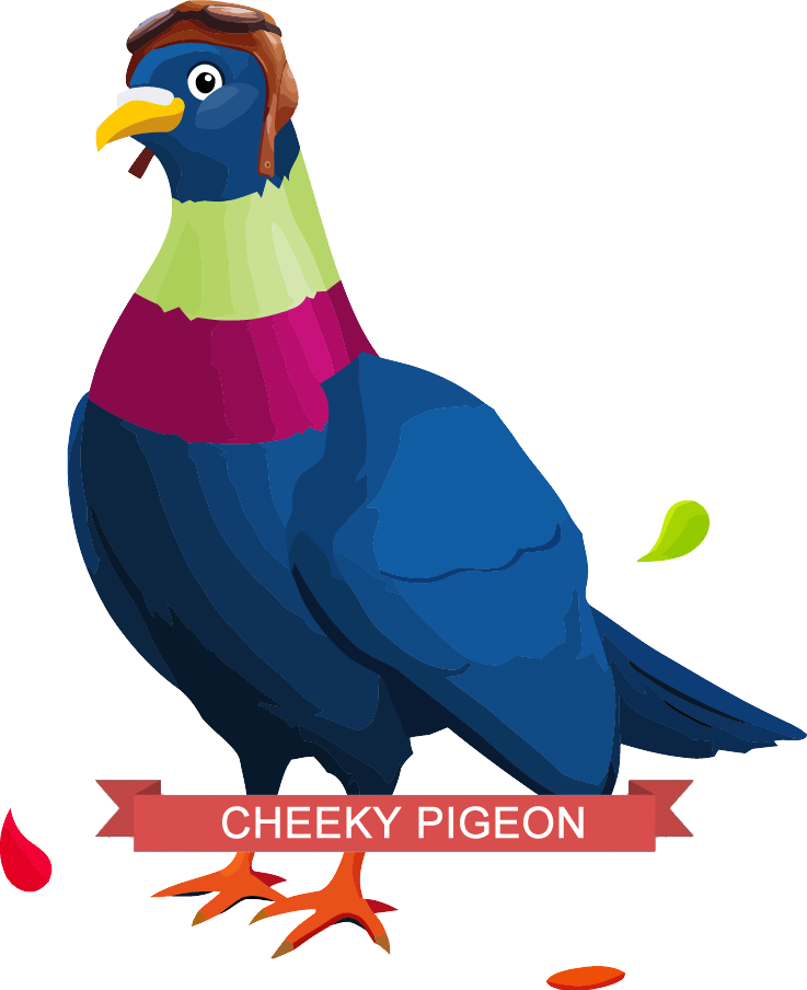 Personalise Cheeky Make It Personal - Domestic Pigeon Clipart (737x904), Png Download