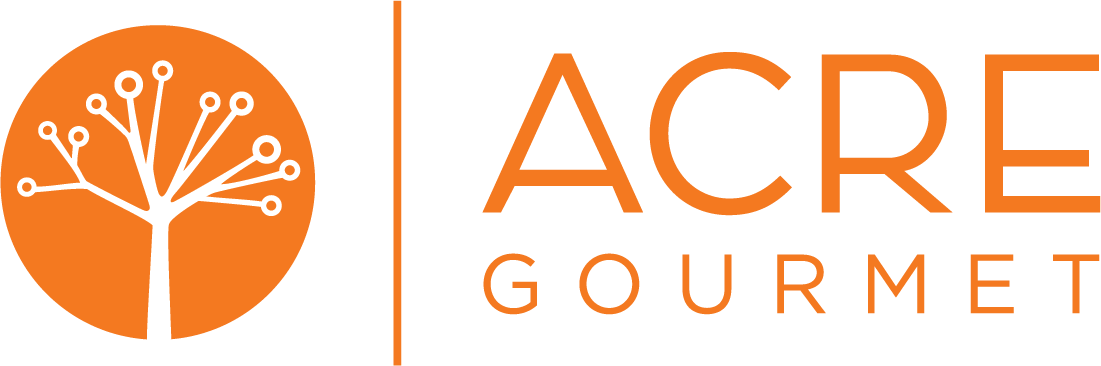 Acre Gourmet Real School Catering About - Acre Gourmet Logo Clipart (1101x366), Png Download