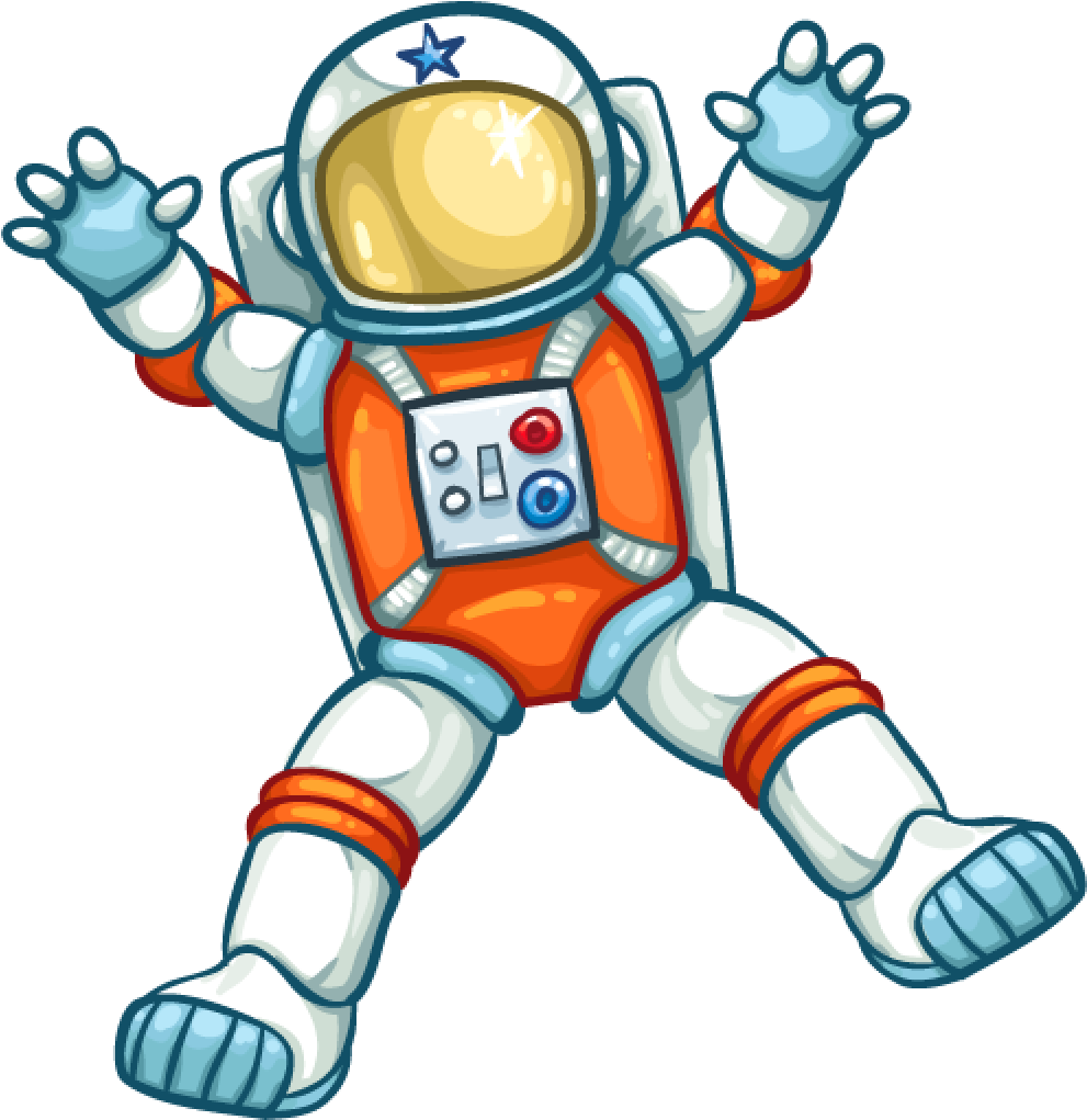 Astronaut Clipart - Transparent Astronaut Clip Art - Png Download (1024x1024), Png Download