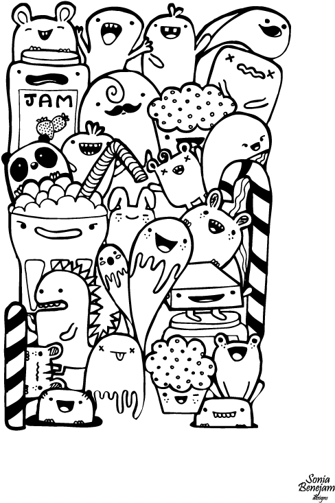 Collection Of Free Drawing Download On Ubisafe Monster Doodle Png Clipart Full Size Clipart 2052285 Pinclipart