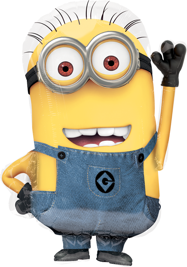 Globo Minion Shape Super Shape Clipart (600x858), Png Download