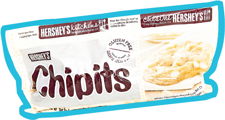 Les Chipits De Chocolat Blanc - Snack Clipart (800x422), Png Download