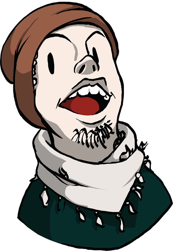 The Maker Of Mcpixel And The Composer For Samurai Gunn Clipart (582x843), Png Download