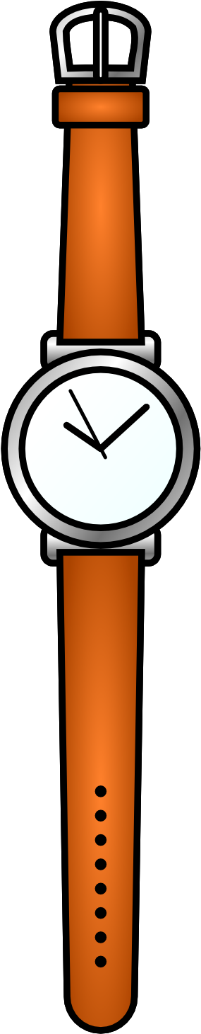 Hand Watch Clipart 101 Clip Art - Png Download (327x1530), Png Download