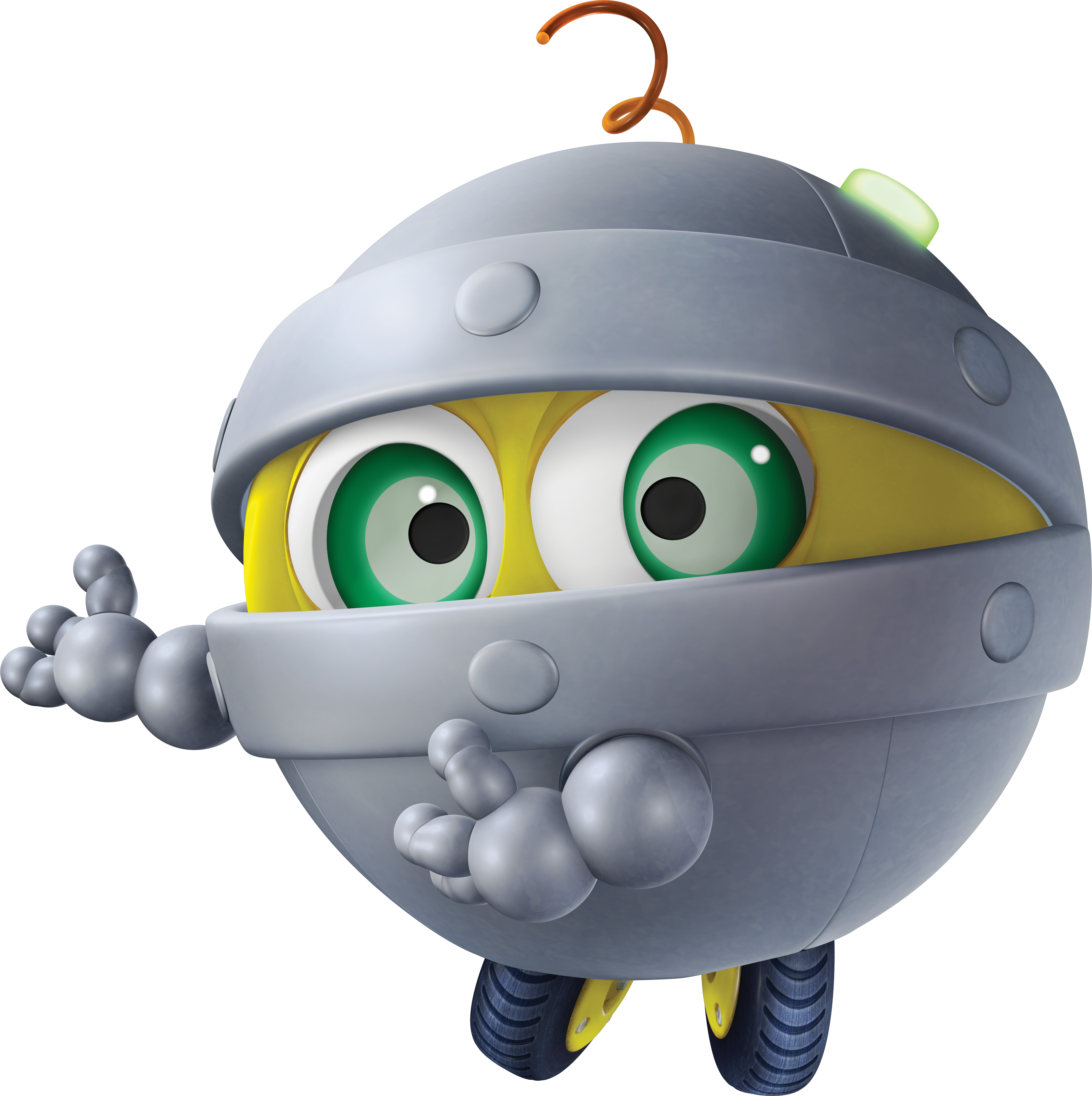 A True Friend, Chiko Balances Krash's Energy With Calmness - Cartoon Clipart (4667x4683), Png Download