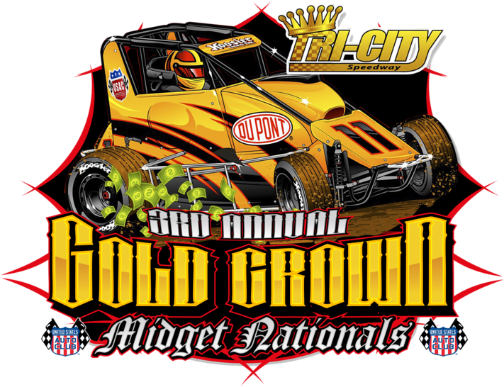 3rd Annual Gold Crown Midget Nationals Presented By Clipart (796x600), Png Download