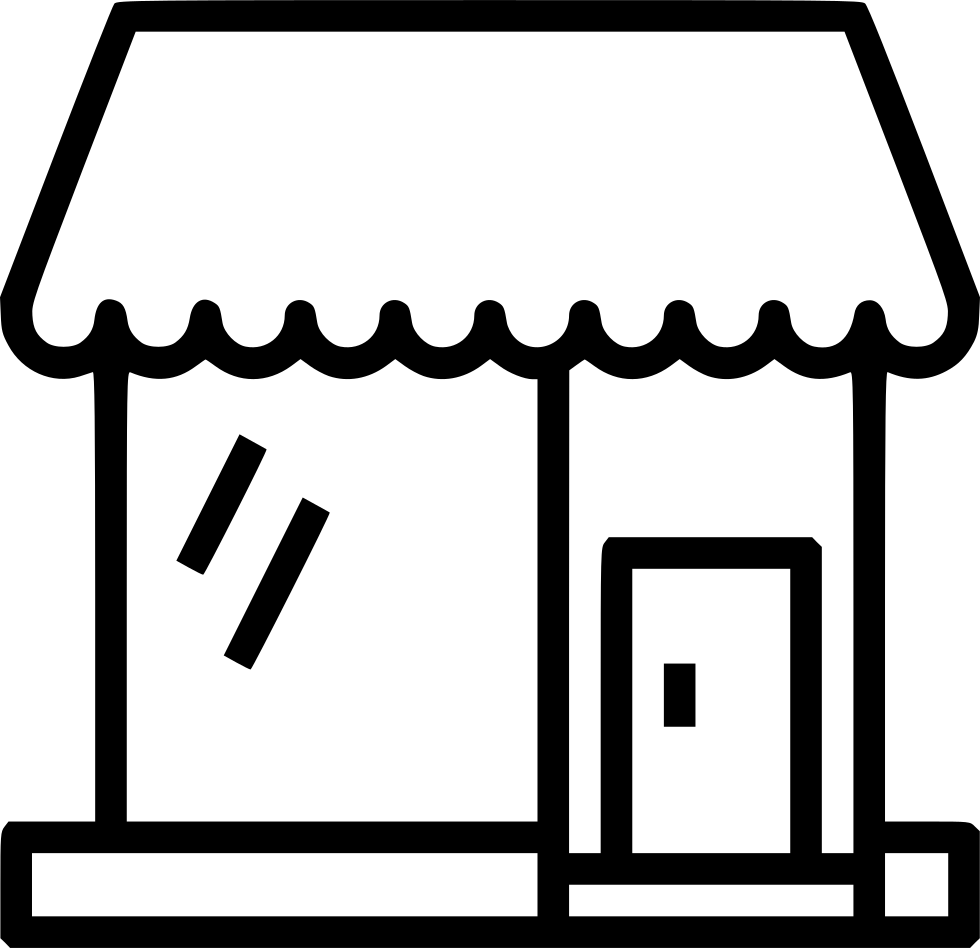 Svg Shop Market - Online Shop Icon Png Clipart (980x948), Png Download