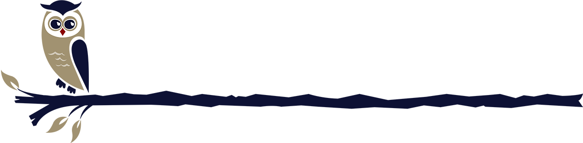 Owl Logo Marketing Your School - Logo Clipart (1200x295), Png Download