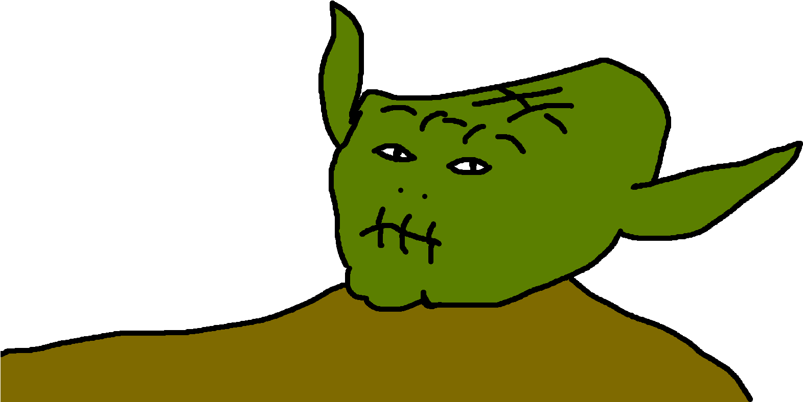 14kib, 1920x1080, Yoda Ded Clipart (1920x1080), Png Download