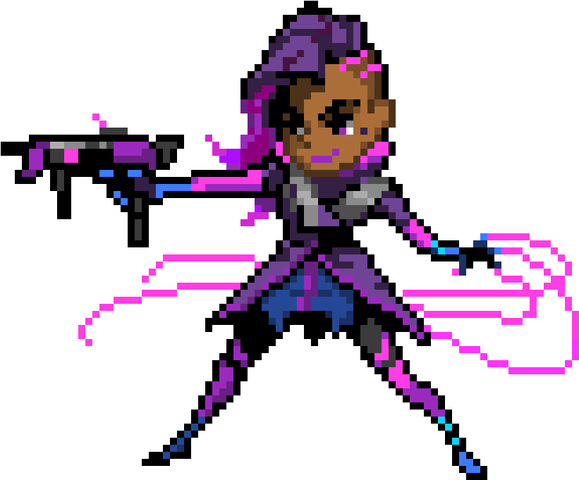 Sombra Pixel Art Clipart (1020x720), Png Download