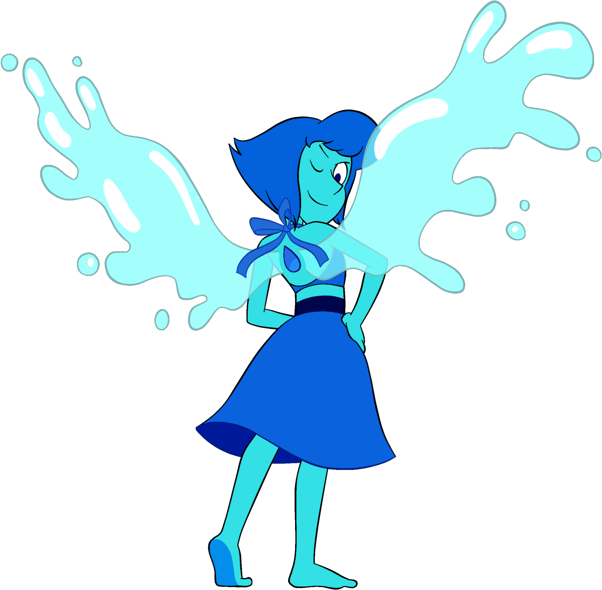Cartoon Fairy Clipart - Steven Universe Lapis New Crystal Gems - Png Download (1280x1255), Png Download