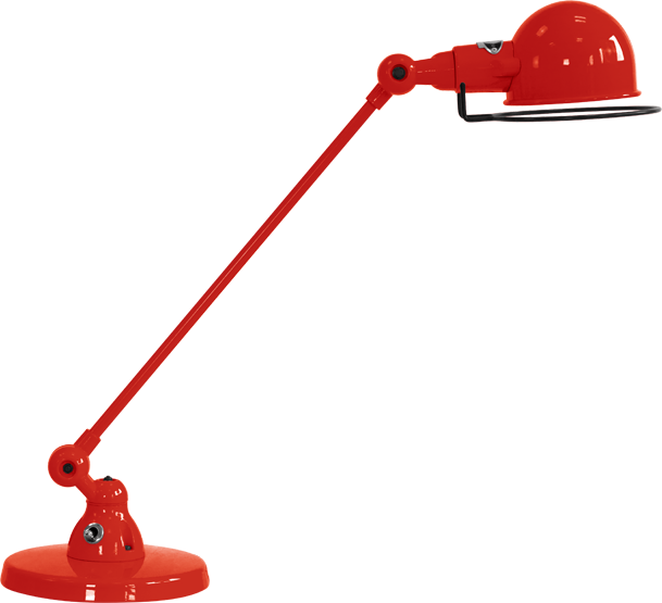 Signal One Arm Desk Lamp By Jielde - Jieldé Signal Table Lamp - 2 Arms - H Max 60 Cm. Glossy Clipart (609x555), Png Download
