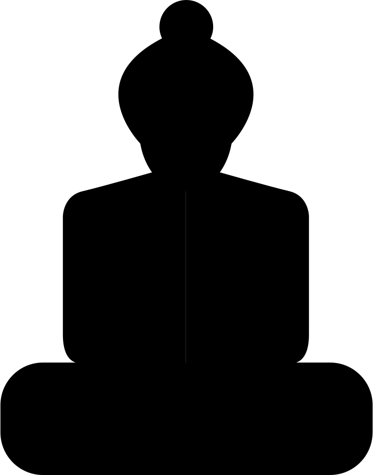 Sit In Meditation Comments - Sitting Clipart (768x980), Png Download