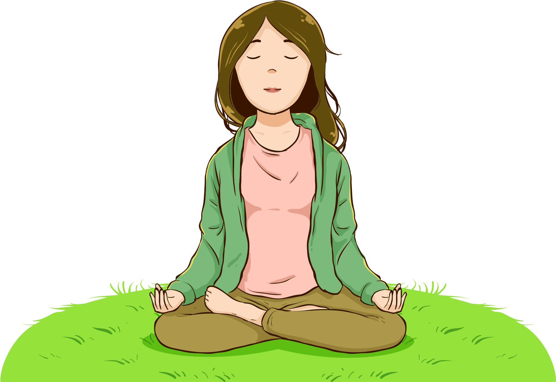 Download - Sitting Clipart (2048x1380), Png Download