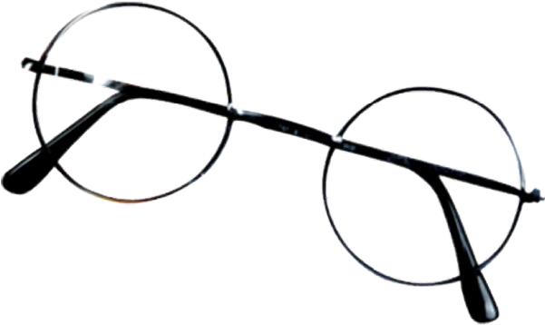 Occhiali Originali Harry Potter Clipart (900x959), Png Download